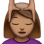 女生按摩: 中等肤色 — Apple