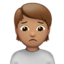皱眉: 1f3fd — Apple