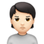 闹别扭的人: 1f3fb — Apple