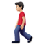 男行人: 较浅肤色 — Apple