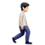 行人: 较浅肤色面向右边 — Apple