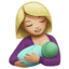 母乳喂养: 中等 浅肤色 — Apple