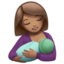 母乳喂养: 中等肤色 — Apple