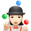 女生抛接杂耍: 较浅肤色 — Apple