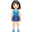 站立的女人: 较浅肤色 — Apple
