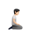 下跪者: 较浅肤色面向右边 — Apple