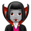 女吸血鬼: 中等 浅肤色 — Apple