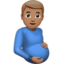 怀孕的男人: 中等肤色 — Apple