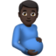 怀孕的男人: 较深肤色 — Apple