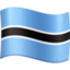 Botswana Flag on Facebook platform