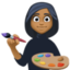 Woman Artist: Medium Dark Skin Tone — Facebook