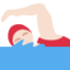 女生游泳: 较浅肤色 — Twitter