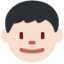 男孩: 较浅肤色 — Twitter