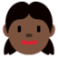 女孩: 较深肤色 — Twitter