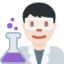 男科学家: 较浅肤色 — Twitter