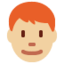 男人: 中等 浅肤色红发 — Twitter