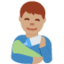哺乳的男人: 中等肤色 — Twitter