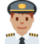 男飞行员: 中等肤色 — Twitter