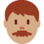男人: 中等肤色 — Twitter