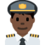 男飞行员: 较深肤色 — Twitter