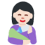 哺乳的女人: 较浅肤色 — Twitter