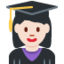 女学生: 较浅肤色 — Twitter