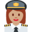 女飞行员: 中等肤色 — Twitter