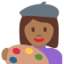 Woman Artist: Medium Dark Skin Tone — Twitter
