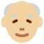 老爷爷: 中等 浅肤色 — Twitter