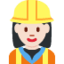 女建筑工人: 较浅肤色 — Twitter