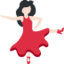 跳舞的女人: 较浅肤色 — Twitter
