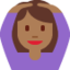 Ok手势女: 中等 深肤色 — Twitter