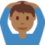 Ok手势男: 中等 深肤色 — Twitter