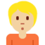 闹别扭的人: 1f3fc — Twitter