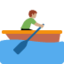 男生划船: 中等肤色 — Twitter