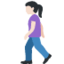 女行人: 较浅肤色 — Twitter