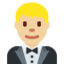 穿礼服的男人: 中等 浅肤色 — Twitter