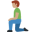 跪下的男人: 中等肤色 — Twitter