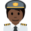 飞行员: 较深肤色 — Twitter