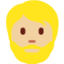 有胡子的人: 中等 浅肤色 — Twitter