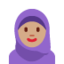 带头饰的女人: 中等肤色 — Twitter