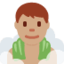 蒸房里的男人: 中等肤色 — Twitter