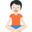 盘腿的人: 1f3fb — Twitter