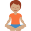盘腿的人: 1f3fd — Twitter