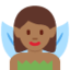 仙女: 中等 深肤色 — Twitter