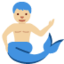 男人鱼: 中等 浅肤色 — Twitter
