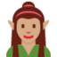 女小精灵: 中等肤色 — Twitter
