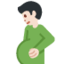 怀孕的男人: 较浅肤色 — Twitter