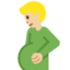 怀孕的男人: 中等 浅肤色 — Twitter